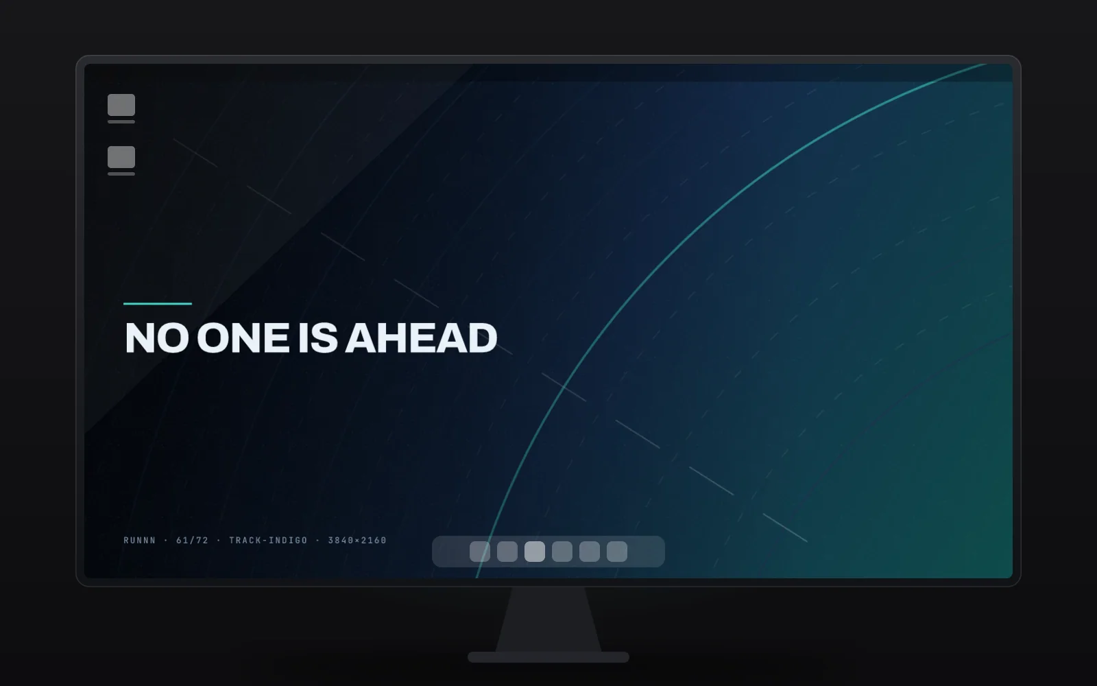 Indigo collection — Lane on a desktop